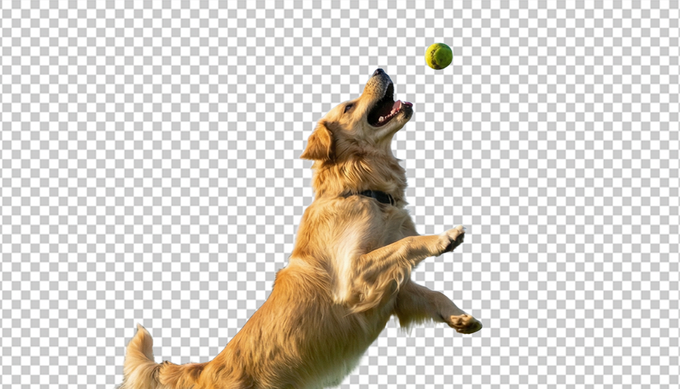 Animal isolated after background removal